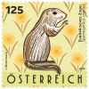Sonderbriefmarke Europäisches Ziesel – Spermophilus citellus.png